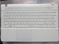 План США новый ноутбук keybord с touchpad palmrest для samsung 270E5J 270E5G 270E5U 270E5R белый