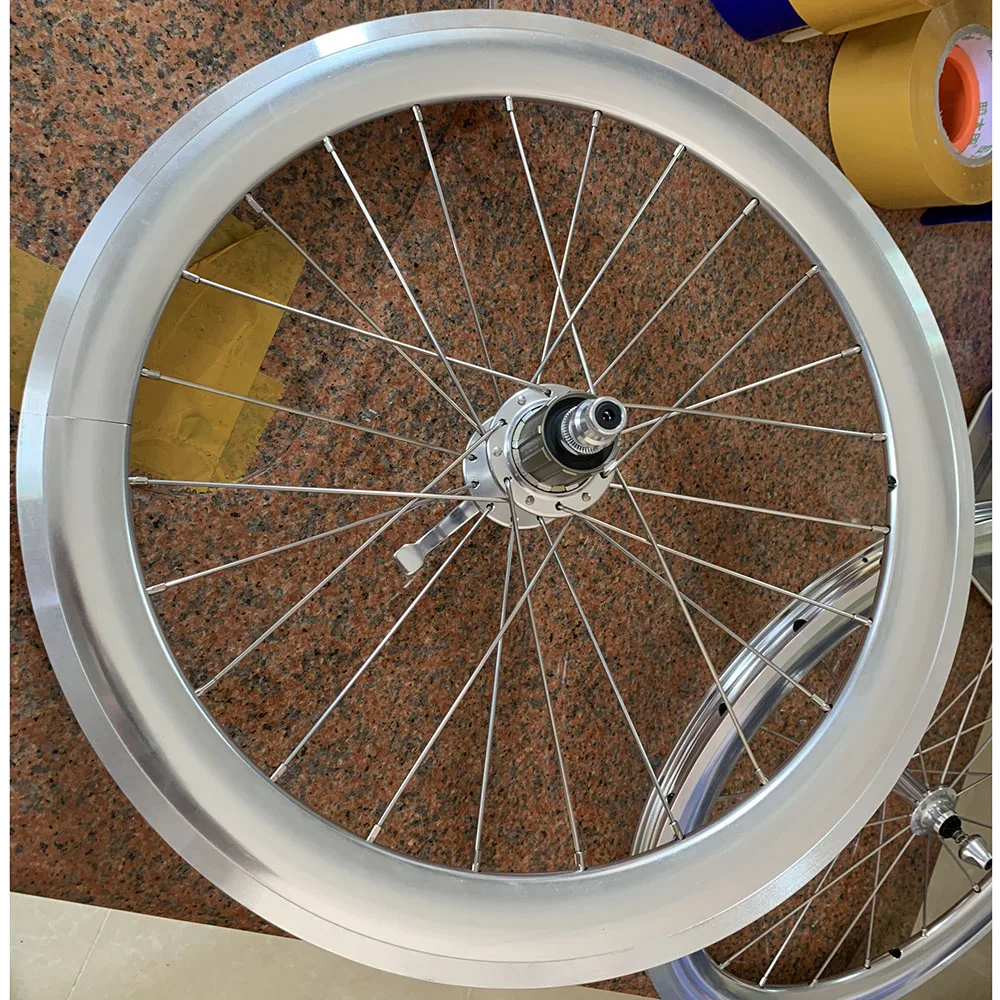 SILVEROCK сплав колесная 2" 406 451Rim Суппорт тормозной высокий профиль 74 100 130 11s для трехколесного велосипеда складной велосипед мини колеса
