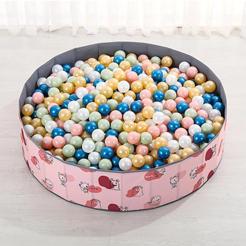 Infant Shining Ball Pits Foldable Ball Pool Ocean Ball Playpen Toy Washable Folding Fence Kids Birthday Gift Boy Toys Baby Park 2
