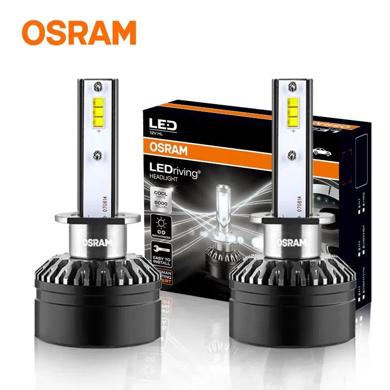 Osram H1 светодиодный автомобильные передние фары модификация замена обновление