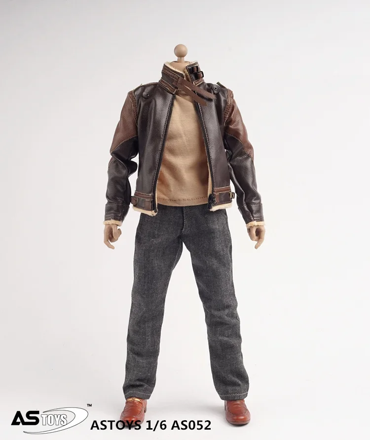 ASTOYS 1/6 AS052 Коннор костюм из искусственной кожи для 12 дюймов Фигурка DIY