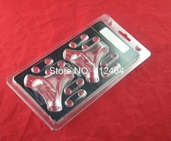

Custom clear slide card blister packs with printed insert card,PVC PET slide card blister packs with hang hole ---PX3130