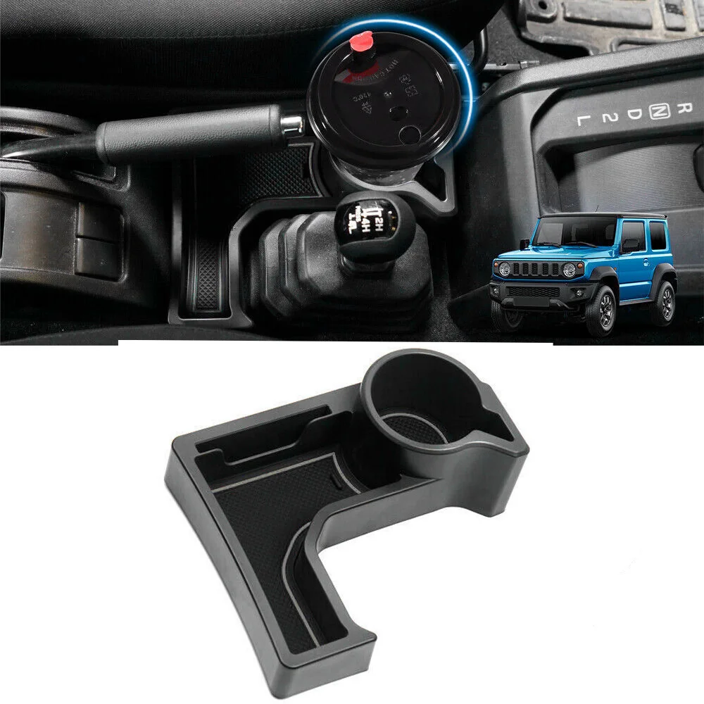 Car Center Console Cup Holder Storage Box For Suzuki Jimny JB64 JB74