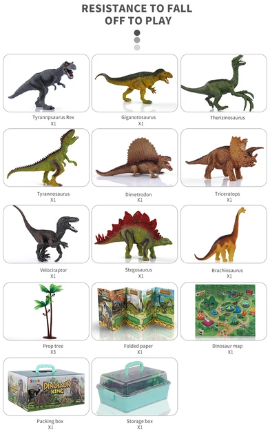 Dinosaur Toy Jurassic Dino Animals Jungle Set Minifigure Dinosaur Excavation Children's Educational Toys for Boys Kids Gift 6