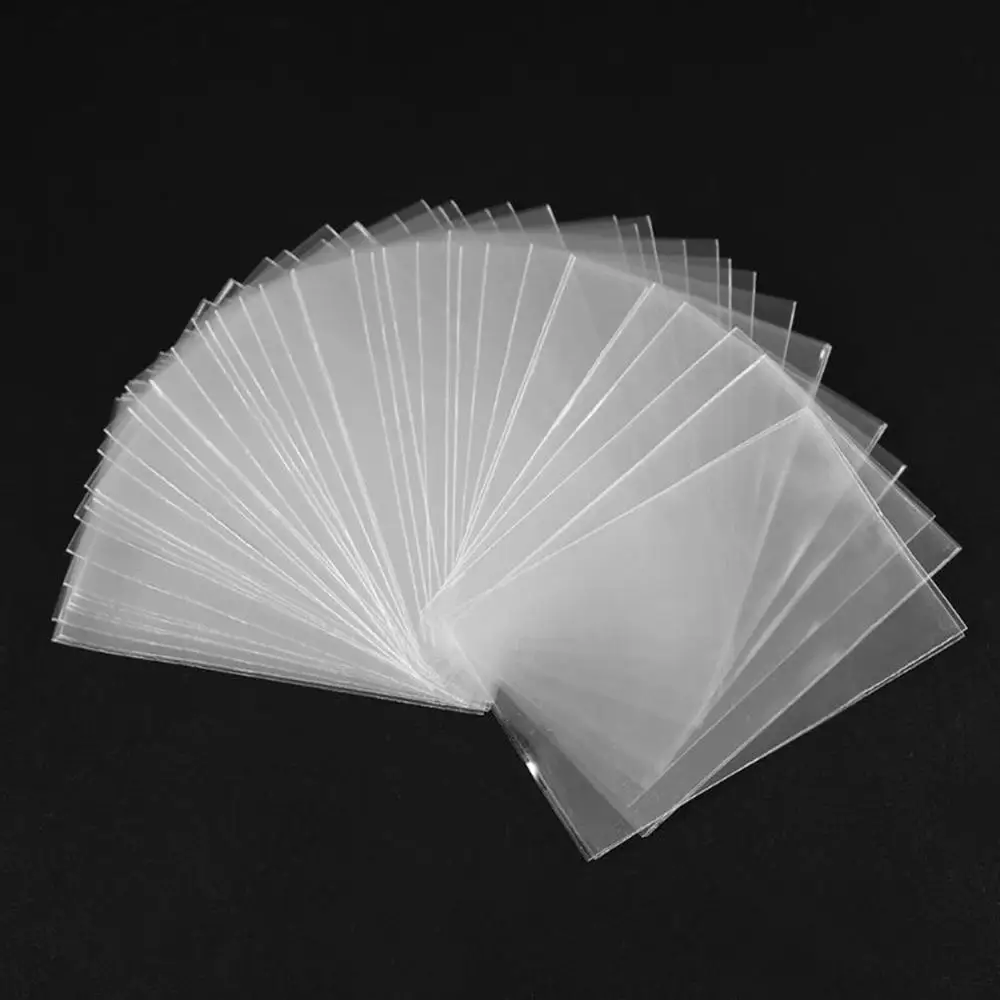 

Brand New 100Pcs Card Sleeves Magic Board Game Transparent Protector Three Kingdoms Board Game Poker Cover Case Holder