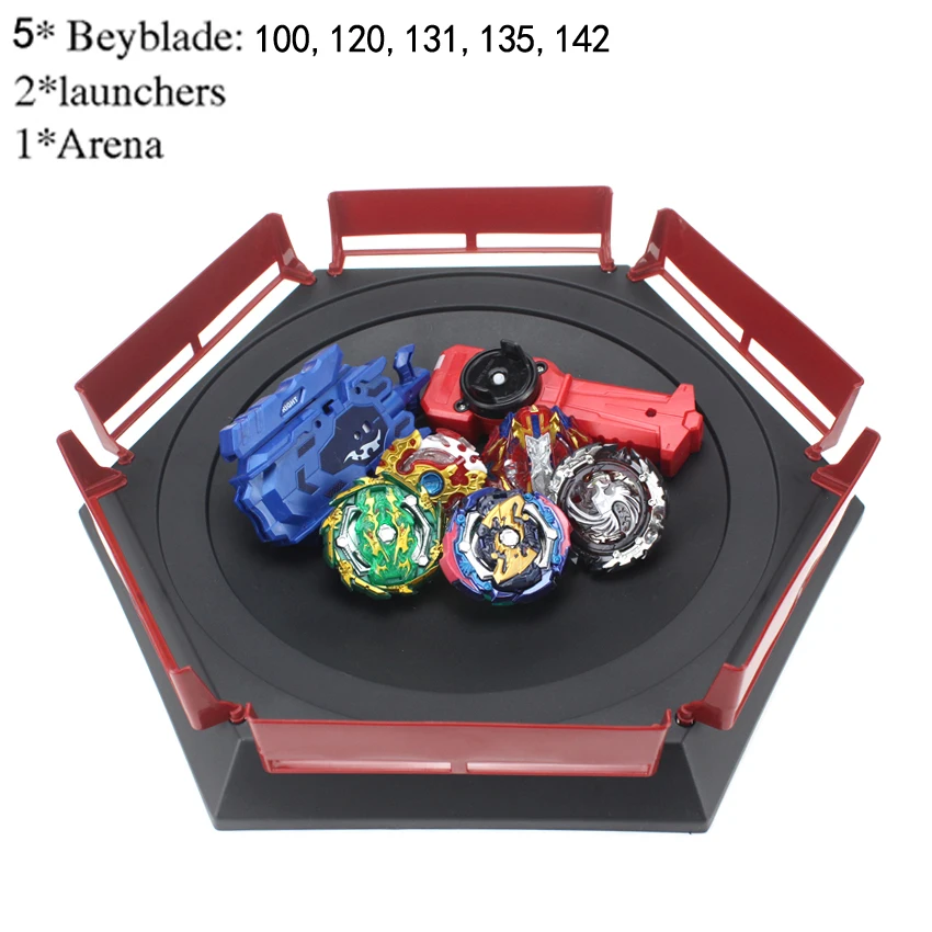 Beyblade Burst Bey Blade игрушка из металла Funsion Bayblade набор коробка для хранения с ручкой пусковая установка игрушки арена для Childr