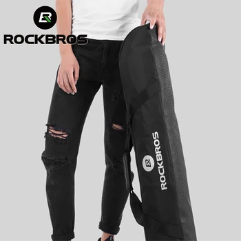 

ROCKBROS Cycling Waterproof Bag Storage Bag For Bicycle Rack Suction Roof-Top 45L Large Capacity PVC Portable Black Bike Package