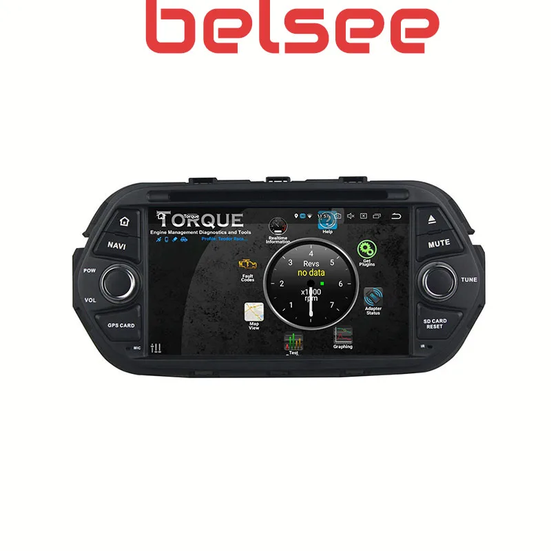 Excellent Belsee Android 9.0 4GB Car GPS Radio Multimedia DVD Player for Fiat Tipo Egea 2015 2016 2017 2018 Navigation Stereo Head Unit 5