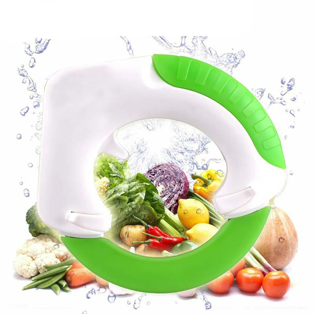 

New Kitchen Accessories Vegetable Chopper Slicer Round Sharp Knife Easy Cutter Stainless Circular Annular Cutter Rolling