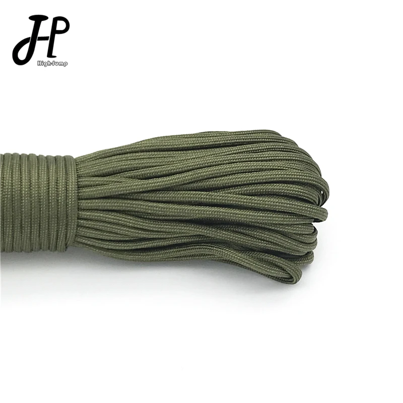 5 Meters Paracord for Survival Dia.4mm 7 Stand Cores Parachute Cord Lanyard Outdoor Tools Camping Rope Hiking Clothesline