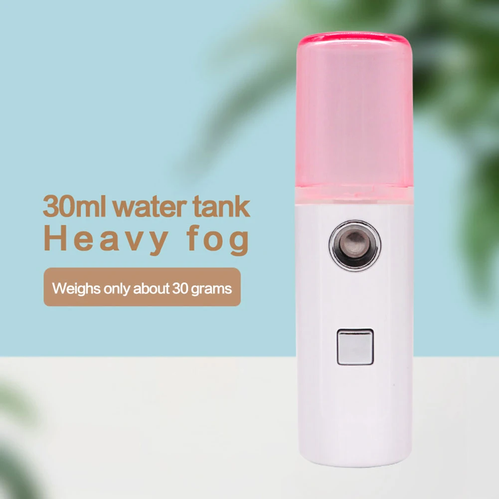 Ручной увлажнитель для лица Nanomist, пароварка для тумана, устройство для увлажнения красоты, контроль баланса масла и воды, чтобы сделать ваше лицо
