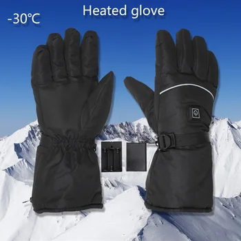 

Unisex Winter Warmer Gloves Waterproof Heated Gloves For Outdoor Motorcycle Hunting Riding Skiing（Battery Powered ）