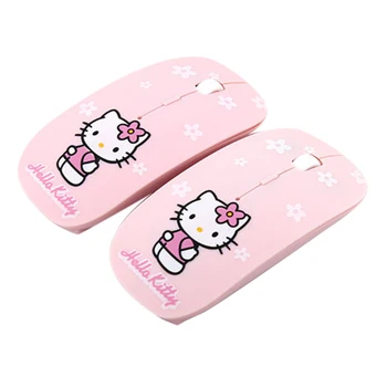 

2.4GHz Portable Mini Mouse Cartoon Pattern Ergonomic Computer Mice 4 Button USB Wireless Silent Mouse 1200DPI Optical Mouse