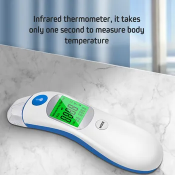 

Baby/Adult Digital Household LCD IR Forehead Thermometer Non-contact Ear Temperature Measurement Tool