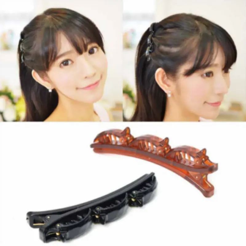 

Hot Double Bangs Hairstyle Hairpin Professional Hairpin Double Layer Bangs Clip Pin Hairpin Hair Clip Hair band Barrette