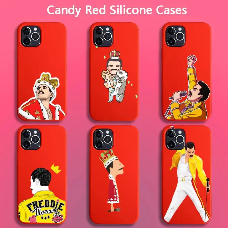 Rock Mercury Queen singer веселый Freddie чехол для телефона iPhone 12 pro max mini 11 XS MAX 8 7 6 6S Plus X 5S SE 2020 XR