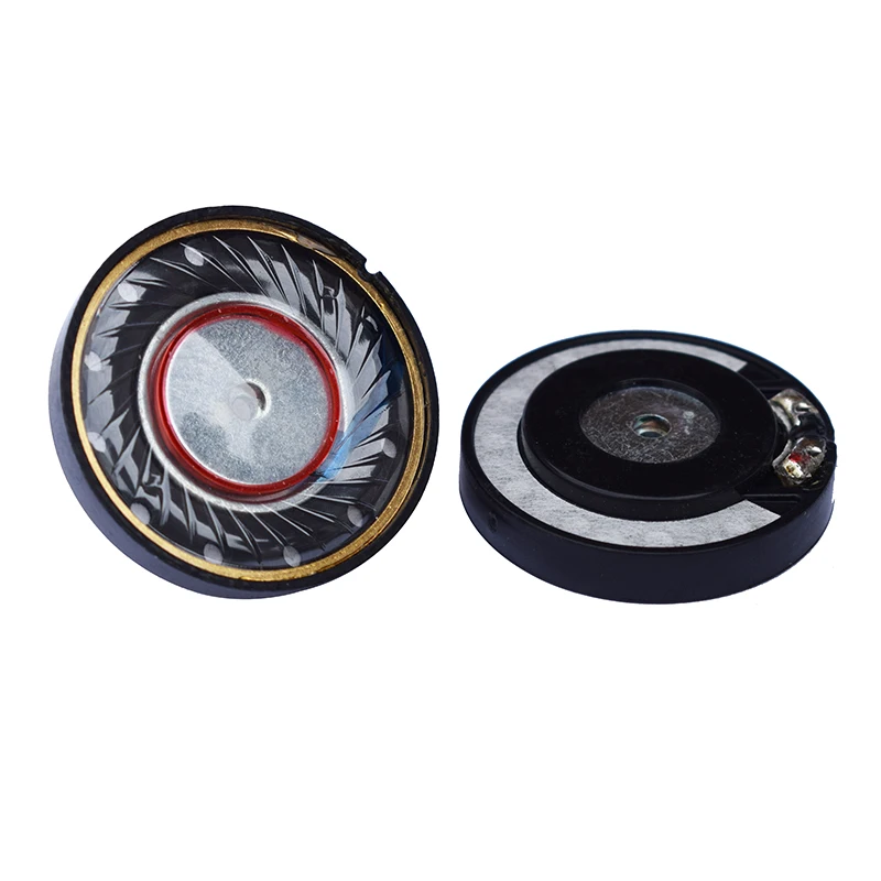 2PCS 30mm Headphone Speaker Headset Horn 50mW 32 Ohm HIFI DIY Head Phones Accessories Upgrade Earhpone Replacement Speaker Unit 6