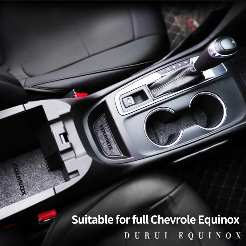 

Gate slot mat Car door cushion Door Groove Mat Cup Anti Slip Slot Mats Pads Dust cushion for storage box For Chevrolet Equinox