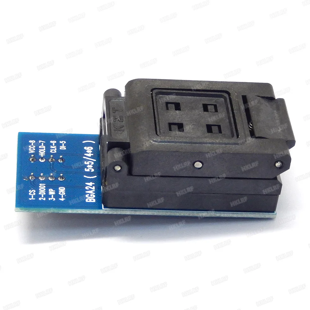 Адаптер BGA24 К DIP8 адаптер для с 6*4 мм + 5*5 рамка IC RT809H RT809F TL866A TL86II Plus|Калькуляторы| |