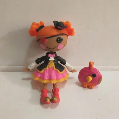 Lalaloopsy Мини Lala Oopsie принцесса кукла Фигурка куклы для девочек детские игрушки украшения подарки для детей - Цвет: Темно-серый