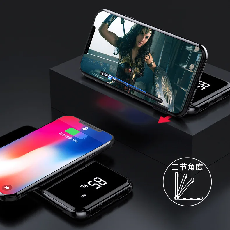 

Wireless Power Bank 1W Miliamps Applicable IPhoneX Apple 8 Samsung S9 Fast Charge Portable Huawei S7 Power Bank