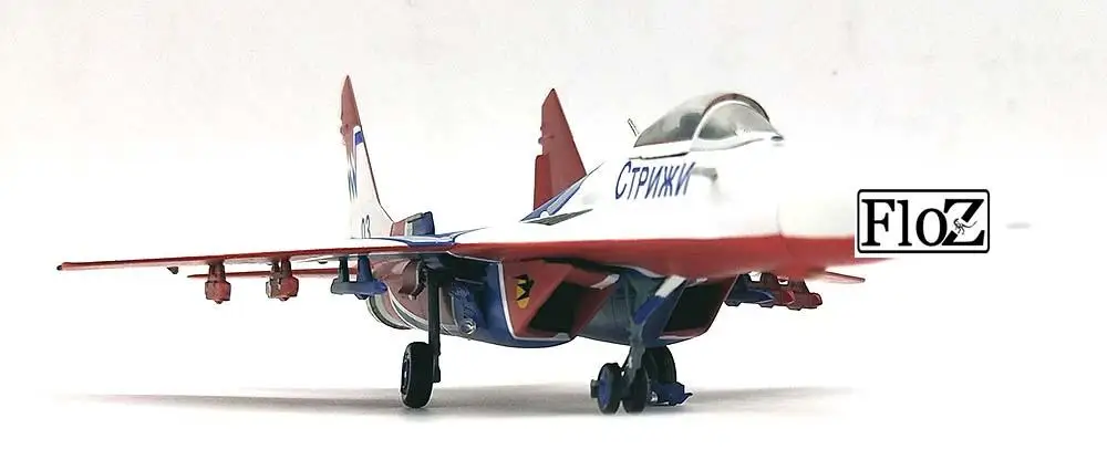 Witty Mig 29 Strizhi 1/72 литая под давлением модель самолета Ограниченная серия RAF