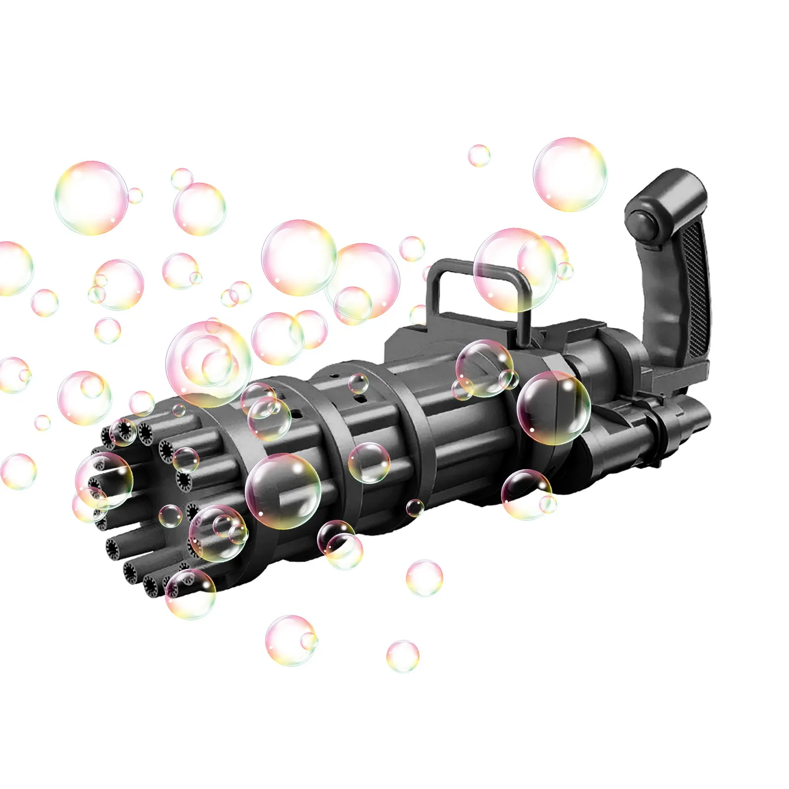 

Fifteen Hole Large Gatling Bubble Gun Electric Bubble Toys Outdoor Wedding Bubble Summer Automatic Soap Water Bubble Machine