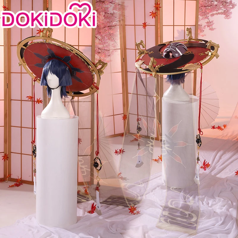 DokiDoki Game Genshin Impact для косплея на Хэллоуин скарамуш шляпа Scaramouche шапка |
