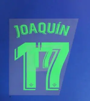 

2019 2020 Away JOAQUIN Nameset Fekir B.IGLESIAS CANALES Printing Soccer Patch