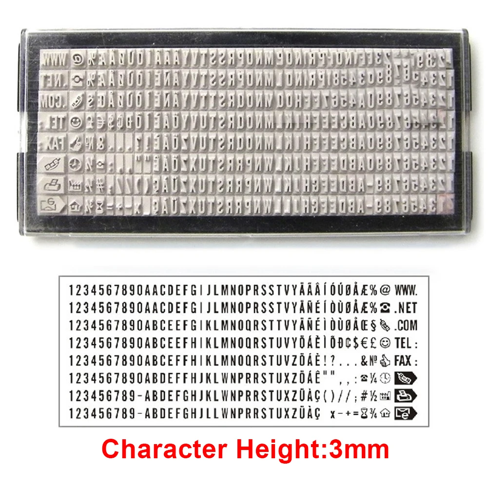 Stempel Gummi Typ Platte Buro 8 Band 3mm 4mm Gummi Daten Nummerierung Stempel Mit Zahlen Und Buchstaben Handwerk Stamper Zubehor Stamps Aliexpress
