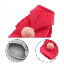 Pogrubienie stylowy mały płaszczyk zimowy dla psa Unisex sweter dla zwierząt domowych dopasowany do zewnątrz tanie tanio CN (pochodzenie) Jesień zima LEISURE