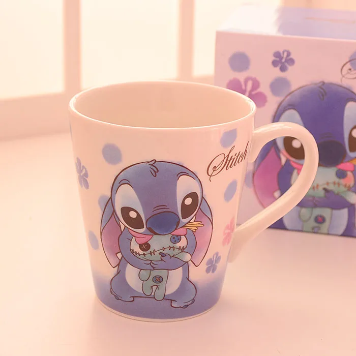 Stitch Scrump маленькая Русалка Ариэль чип N' Дейл Chipmunk Alien фарфоровая керамическая
