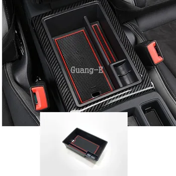 

Car Inner Plastic Storage Trim Container Center Console Cup Holder Gear Box Frame Armrest For Audi Q3 （F3）2018 2019 2020