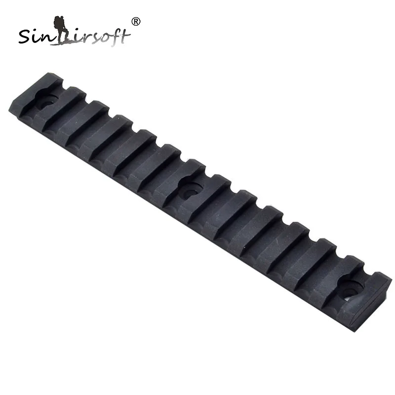 3 шт. наконечники " 3" " полимер Picatinny Weaver 5 7 13 слот Rail Handguard раздел набор для Keymod spec
