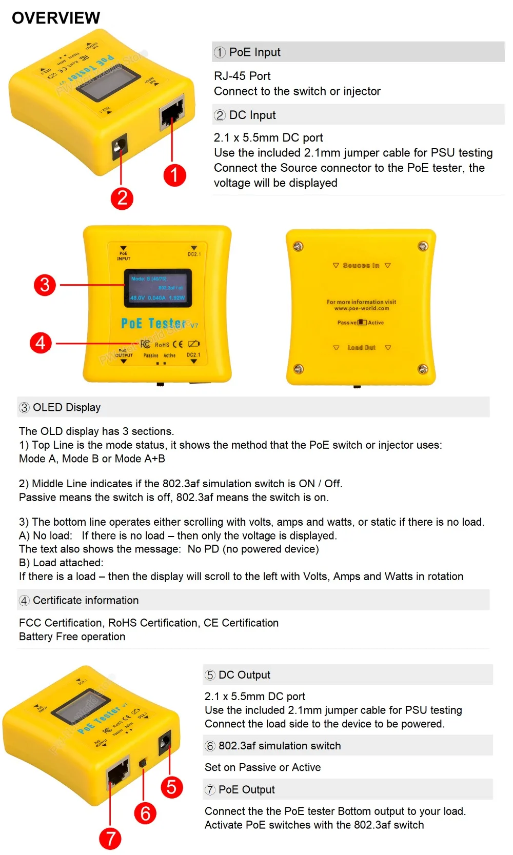 2-3PoE  Tester Gen 2