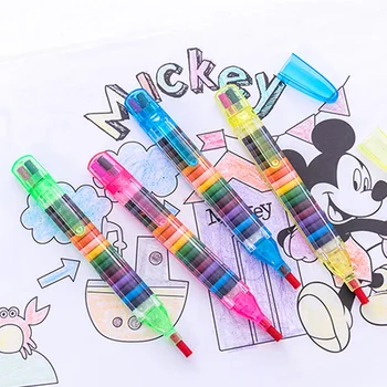 

20colors Cute Crayons Oil Pastel Creative Colored Graffiti Pen For Kids Painting Drawing Supplies Kawaii Student Stationery