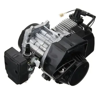 

2020 NEW 47cc 49cc 2 Stroke Pull Start Engine Motor For Mini Pocket Dirt Bike ATV Scooter Black