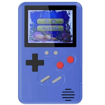 

Ultra-Thin Retro Handheld Game Console, 2.4 Inch Color Screen Classic Portable Game Player With 168 Games (Blue)