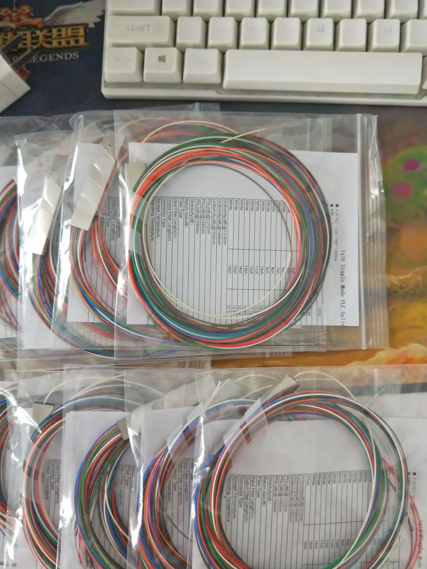 1x2 1x4 1x8 1x16 1x32 PLC Fiber Splitter Steel Tube Bare 250um No Connector | Мобильные телефоны и аксессуары