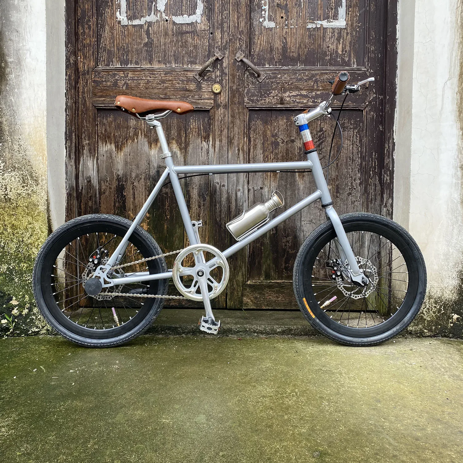Double Disc Brake Bike Single Speed 
