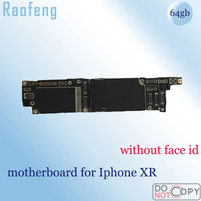 Raofeng 64gb no Face ID для iphone XR материнская плата разблокированная для iphone xr Материнская плата замена ment с чипами логическая плата