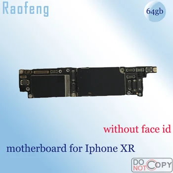 

Raofeng 64gb no Face ID for iphone XR Motherboard Unlocked for iphone xr mainboard replace ment With Chips logic board