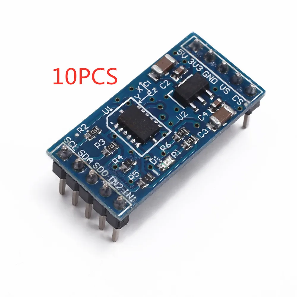 10 шт. ADXL345 IIC/SPI цифровой датчик угла акселерометр модуль для arduino