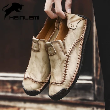 

HEINLEMI Luxury Elegant Lazy Fashion Trendy Shoes Breathable Oxfords Men Adult Classic Wedding Shoes For Men Sapatos Social