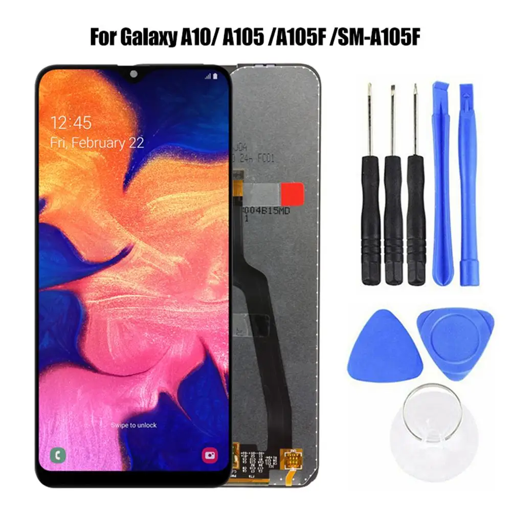 ЖК-дисплей 6 2 ''для Samsung Galaxy A10 A105 A105F SM-A105F сенсорный экран дигитайзер в сборе