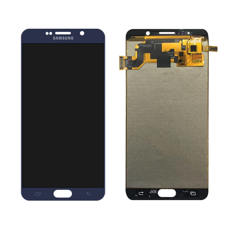 5,7 ''Note 5 lcd для samsung Galaxy NOTE 5 N920 N920F lcd дисплей кодирующий преобразователь сенсорного экрана в сборе Note5 замена TFT дисплей - Цвет: Blue