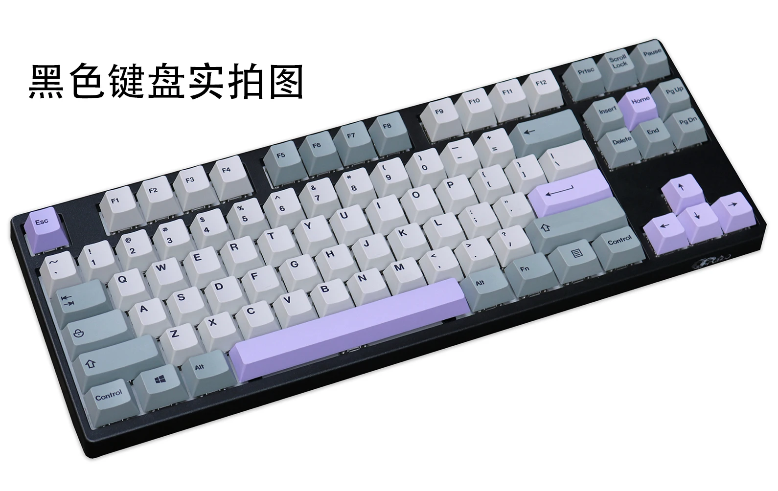 tintura sublimação cereja perfil keycap retro cinza