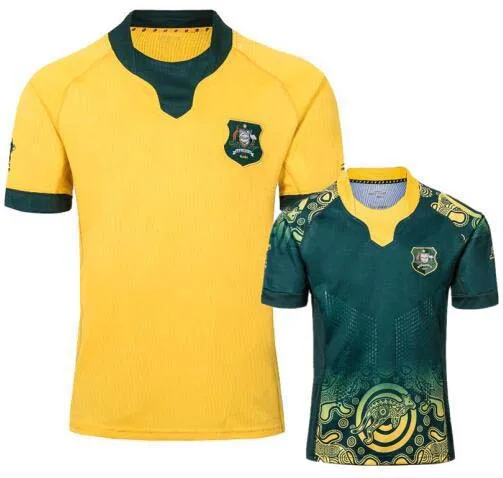 

2019 Australia RWC RUGBY JERSEY HOME AWAY JERSEYS size S-3XL