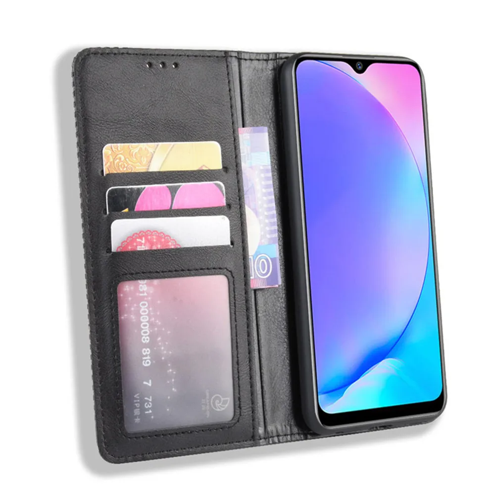 Роскошный чехол-книжка из искусственной кожи с магнитной адсорбцией для vivo Y17 Y15 Y 12 y 11 для BBK vivo Y 17 Y 15 Y 12 y 11