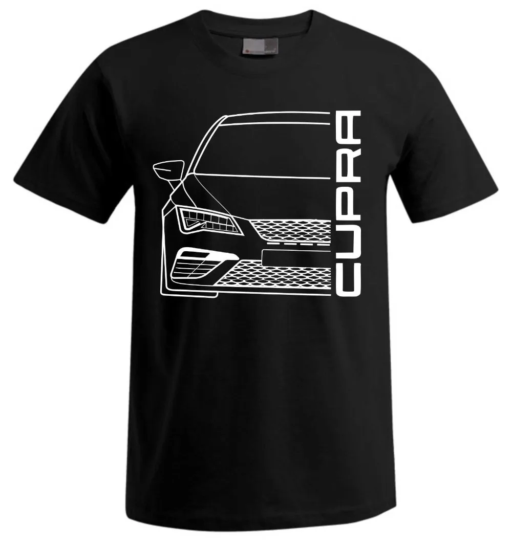 Футболка модная мужская Seat Leon Cupra 5F подтяжка лица Футболка V2 Повседневная футболка 013686